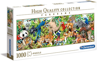 PUZZLE 1000PZ PANORAMA ANIMALI WILDLIFE