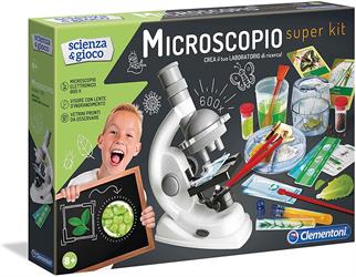 MICROSCOPIO SUPER-KIT SCIENZA E GIOCO