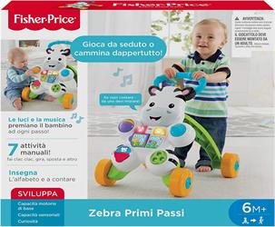 ZEBRA PRIMI PASSI FISHER PRICE