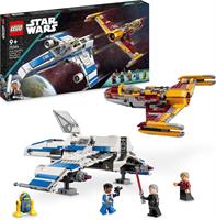 LEGO STAR WARS E-WING DELLA NUOVA REPUBBLICA VS. STARFIGHTER