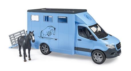 SPRINTER MERCEDES CAMION PER TRASPORTO ANIMALI - BRUDER