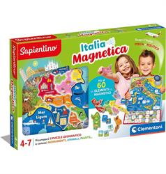 ITALIA MAGNETICA SAPIENTINO GEO PUZZLE - CLEMENTONI