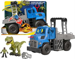 JURASSIC WORLD FUGA DAL DINO TRASPORTATORE FISHER PRICE