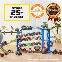 MONSTER JAM GARAGE PLAYSET CON LUCI E SUONI