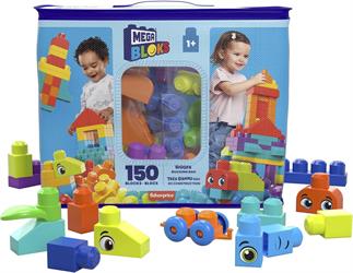 MEGA BLOKS SACCA COSTRUZIONI 150PZ