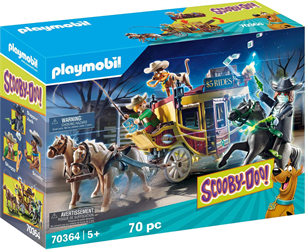 SCOOBY-DOO LA DILIGENZA FANTASMA PLAYMOBIL 70364