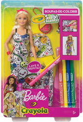 BARBIE CRAYOLA COLORA LA MODA - MATTEL